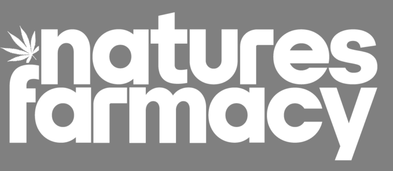 natures farmacy logo grey background 768x334