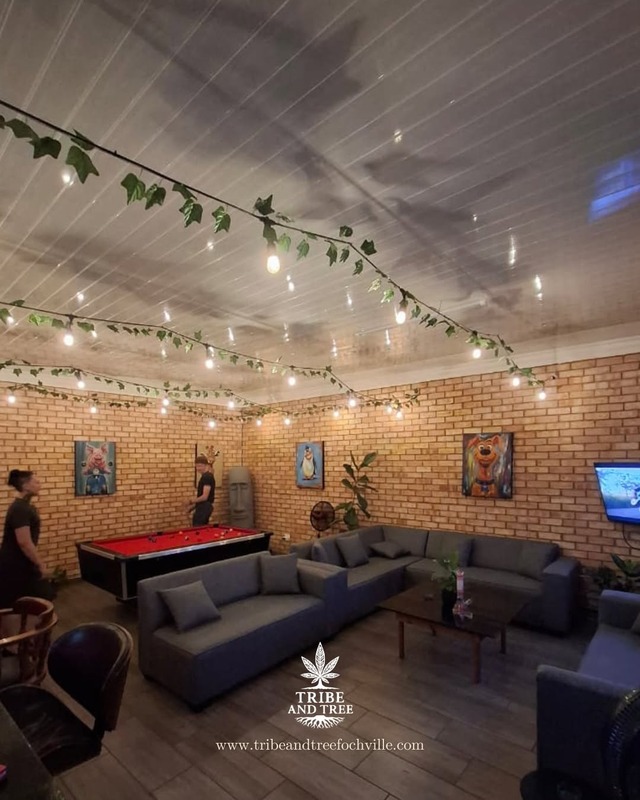 Tribe and Tree Fochville Lounge and pool table